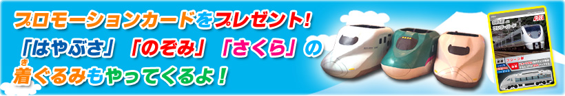 プロモーションカードをプレゼント!